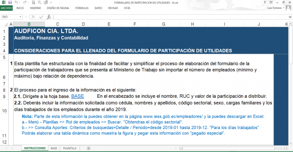 Formulario de Participación de Utilidades 2.0 - Imagen 2
